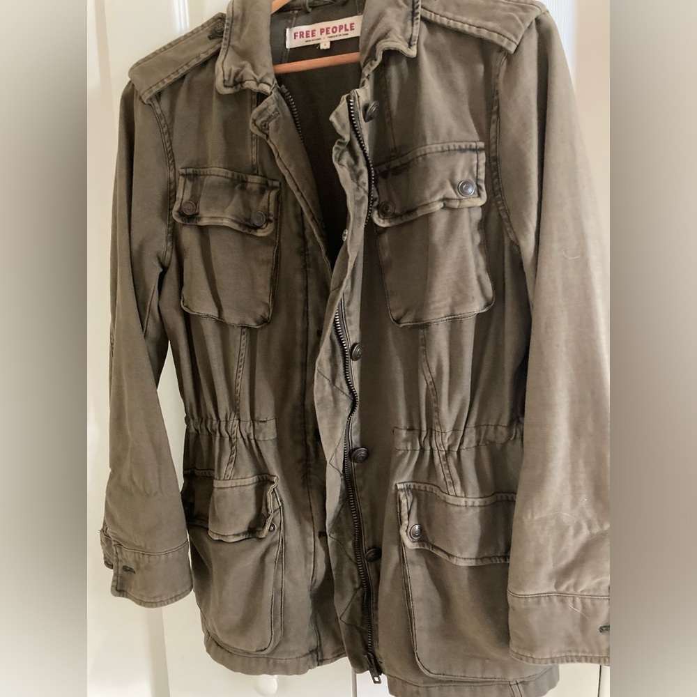 Free People Fatigue Jacket, small - Picture 3 of 5